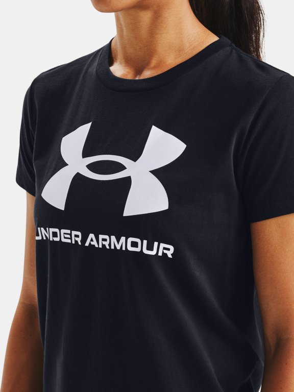 Футболка Under Armour Live Sportstyle Graphic SSC-BLK