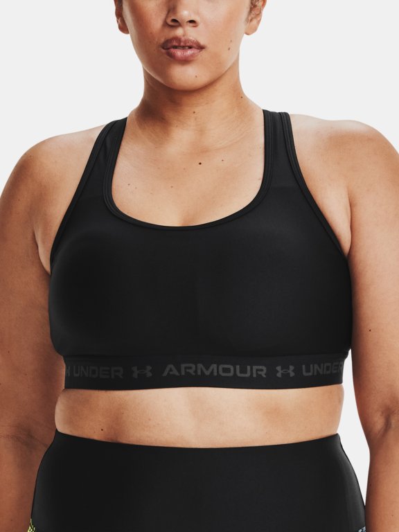 Бюстгальтер Under Armour UA Crossback Mid Bra&amp;-BLK