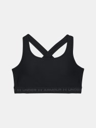 Бюстгальтер Under Armour UA Crossback Mid Bra&amp;-BLK