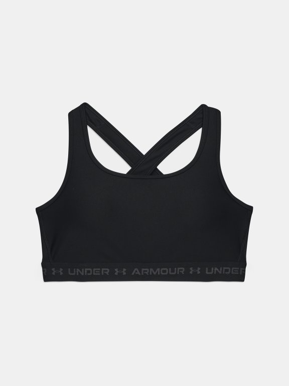 Бюстгальтер Under Armour UA Crossback Mid Bra&amp;-BLK