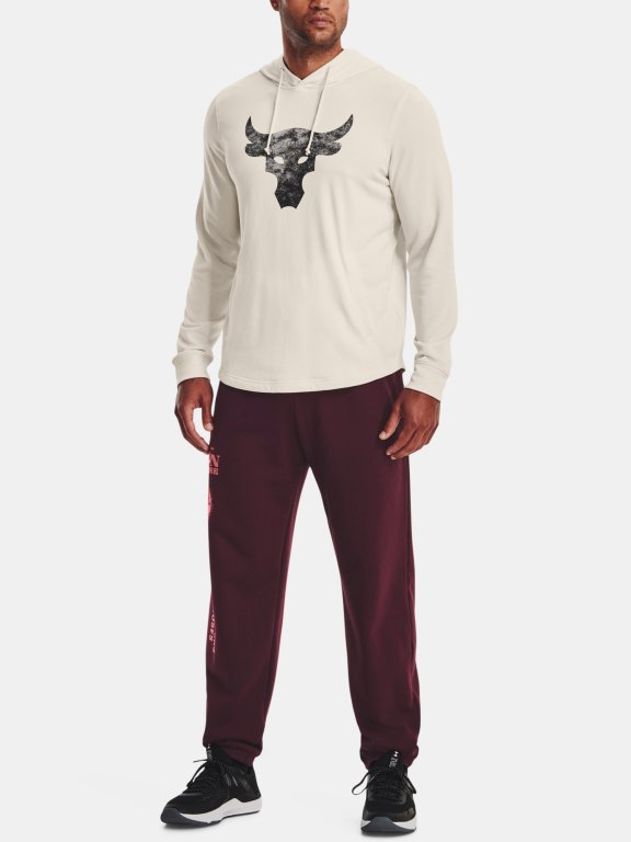 Mikina Under Armour Project Rock Terry HD-WHT