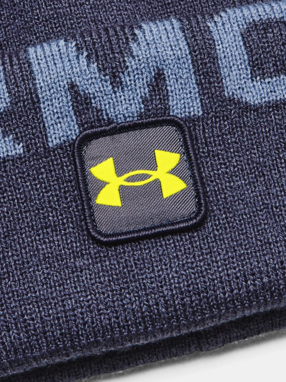 Čepice Under Armour UA Halftime Fleece Pom-GRY