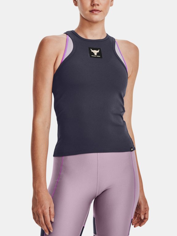 Майка Under Armour Pjt Rock Rib Tank-GRY