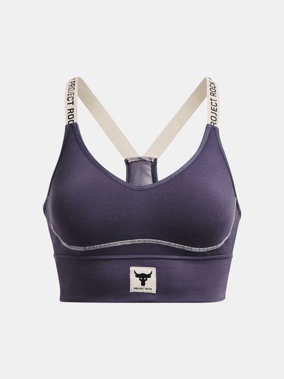 Podprsenka Under Armour Pjt Rock Infty Mid Bra-GRY