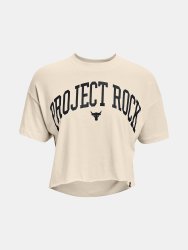 Футболка Under Armour UA Pjt Rck SS Crop-WHT