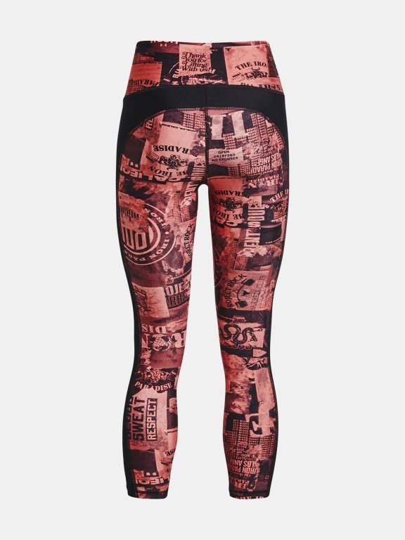 Легінси Under Armour UA Pjt Rck HG Ankle Lg Print W - рожеві