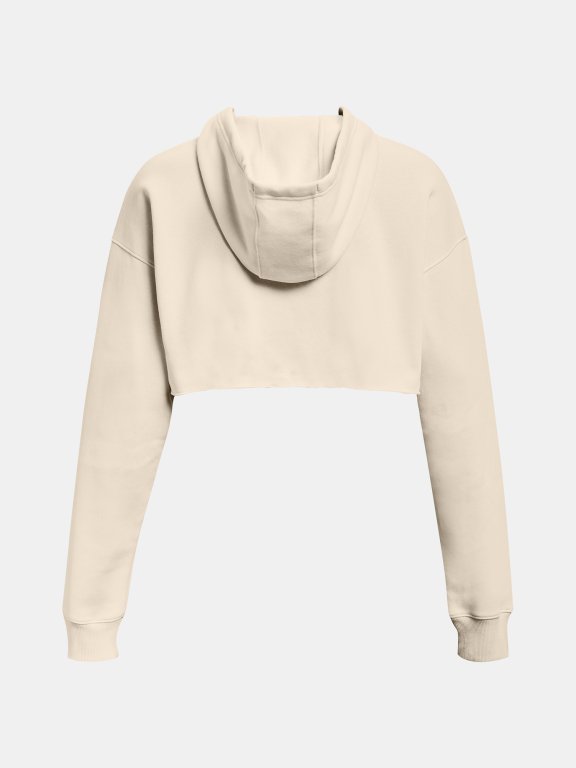 Худі Under Armour UA Pjt Rck Crop Flce Hdy-WHT