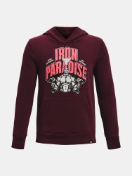 Світшот Under Armour UA Project Rock Hm Gym Rvl Hdy J - червоний