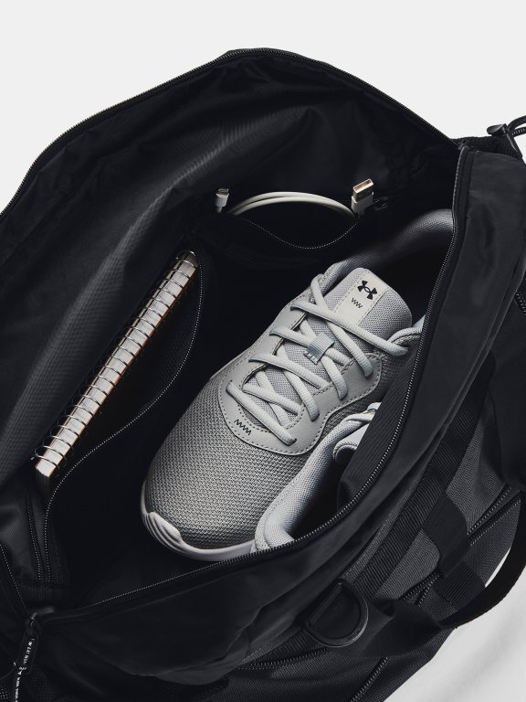 Сумка Under Armour UA Project Rock Gym Bag SM-BLK