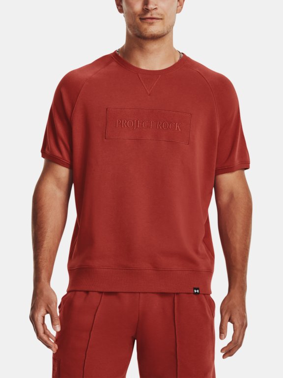 Толстовка Under Armour Pjt Rock Terry Gym Top-RED