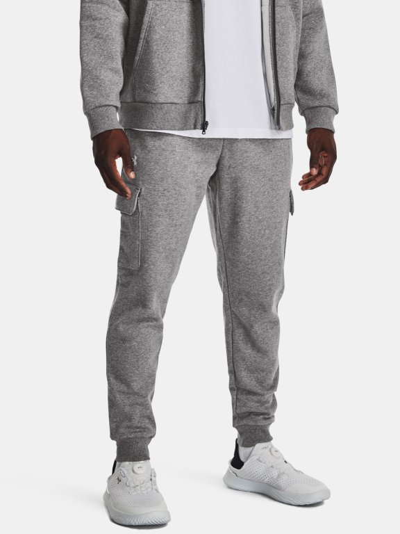 Штани Under Armour UA Rival Fleece Cargo Jogger-GRY