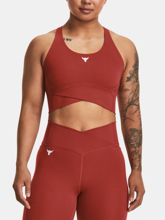 Бюстгальтер Under Armour Pjt Rck LetsGo Crssover Top-RED