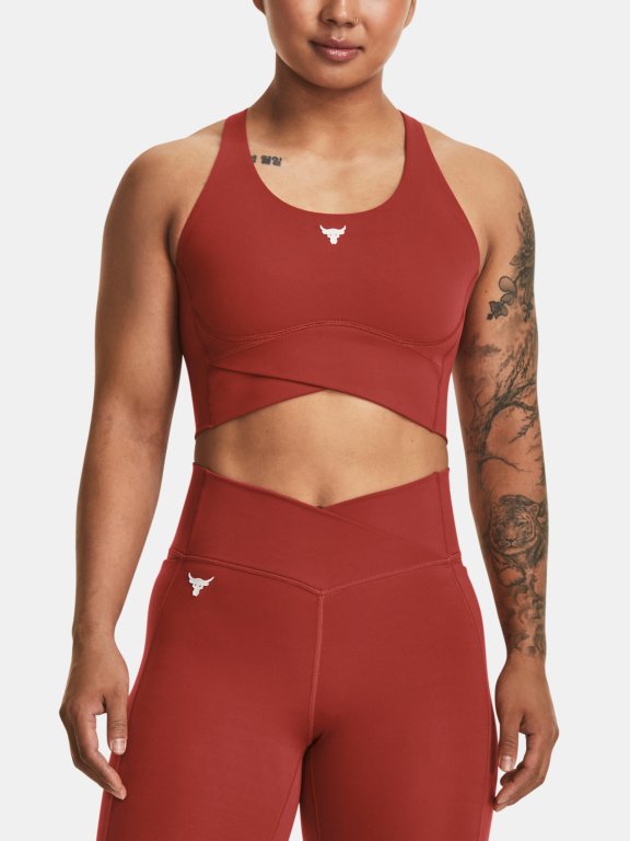 Бюстгальтер Under Armour Pjt Rck LetsGo Crssover Top-RED