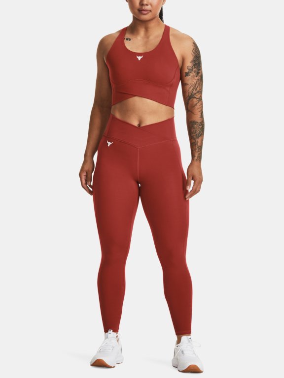 Бюстгальтер Under Armour Pjt Rck LetsGo Crssover Top-RED