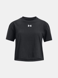 Футболка Under Armour UA CROP SPORTSTYLE LOGO SS-BLK