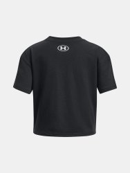 Футболка Under Armour UA CROP SPORTSTYLE LOGO SS-BLK
