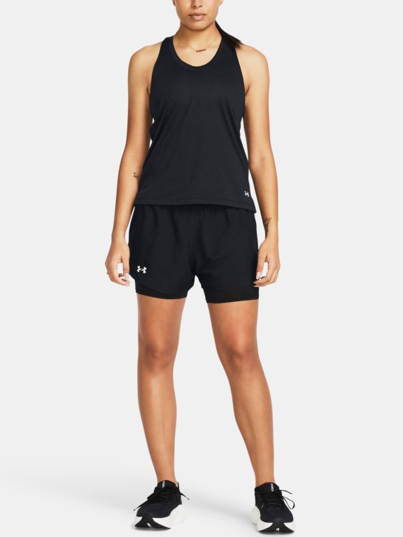 Шорти Under Armour UA Fly By 2-в-1 Shorts-BLK