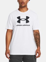 Футболка Under Armour UA SPORTSTYLE LOGO UPDATE SS-WHT