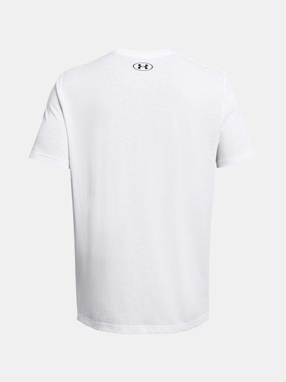 Футболка Under Armour UA SPORTSTYLE LOGO UPDATE SS-WHT