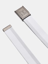 Пояс Under Armour M Stretch Webbing Belt-WHT