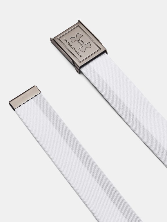 Пояс Under Armour M Stretch Webbing Belt-WHT
