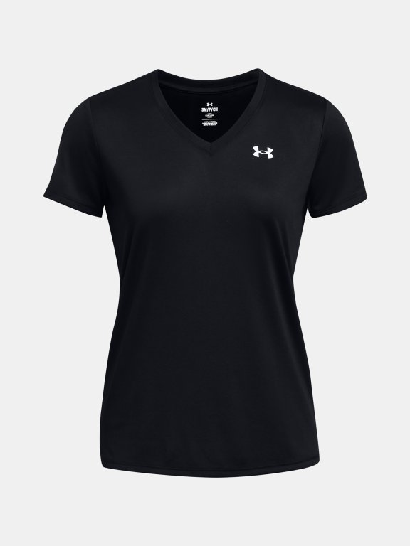 Футболка Under Armour Tech SSV- Solid-BLK