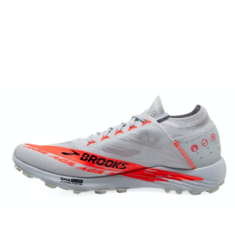 Кросівки Brooks Catamount Agil - сіро/помаранчеві