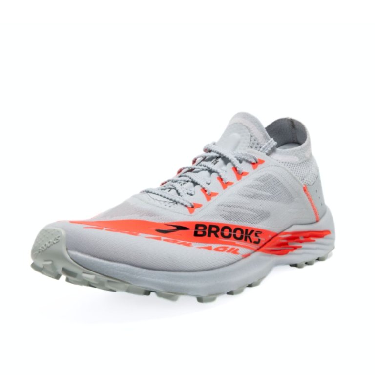 Кросівки Brooks Catamount Agil - сіро/помаранчеві