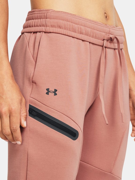 Штани Under Armour Unstoppable Flc Jogger Wmn Pink