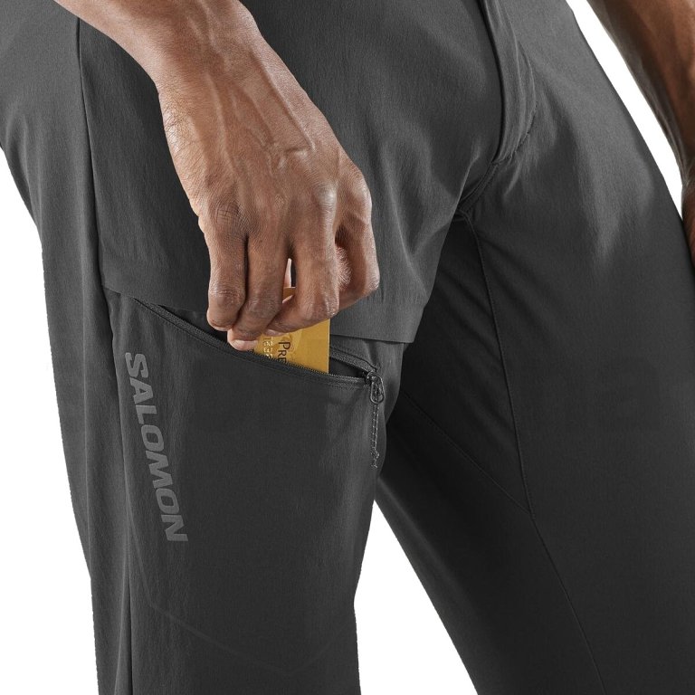 Штани Salomon Wayfarer Pants M - чорні (стандартна довжина)