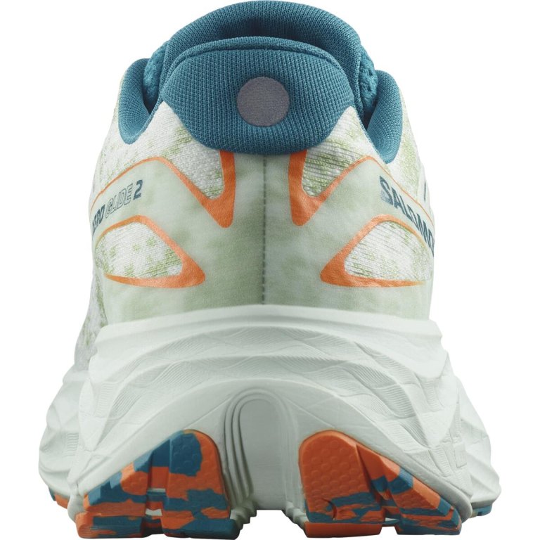 Кросівки Salomon Aero Glide 2 M - білий/синій/зелений