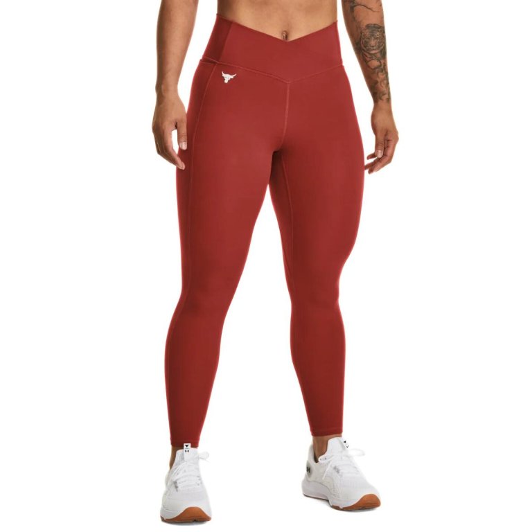 Легінси Under Armour Pjt Rck LG Crssover Ankl Lg W - червоні