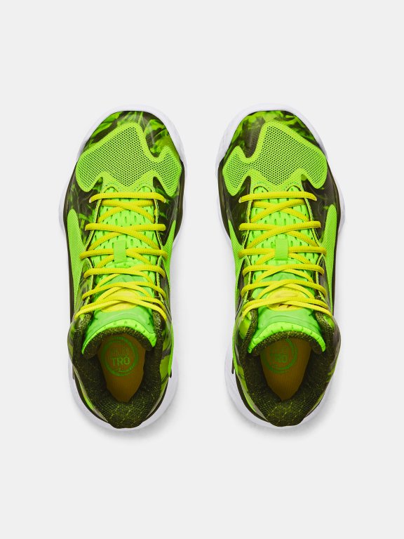 Boty Under Armour CURRY Spawn Flotro-GRN