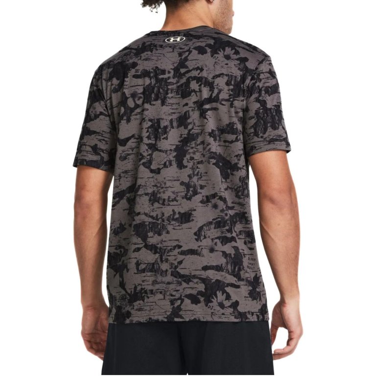 Футболка Under Armour UA Project Rock Payof AOP Graphic M - коричнева