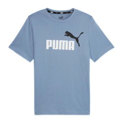 Футболка Puma ESS Logo Tee W - синя