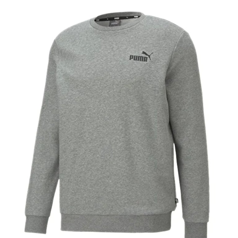 Кофта Puma ESS Small Logo Crew TR M - сірий