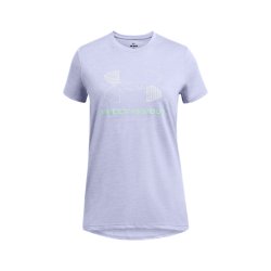Футболка Under Armour Tech BL Twist SS J - фіолетова