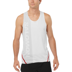 Майка Salomon S/LAB Speed Singlet M - білий