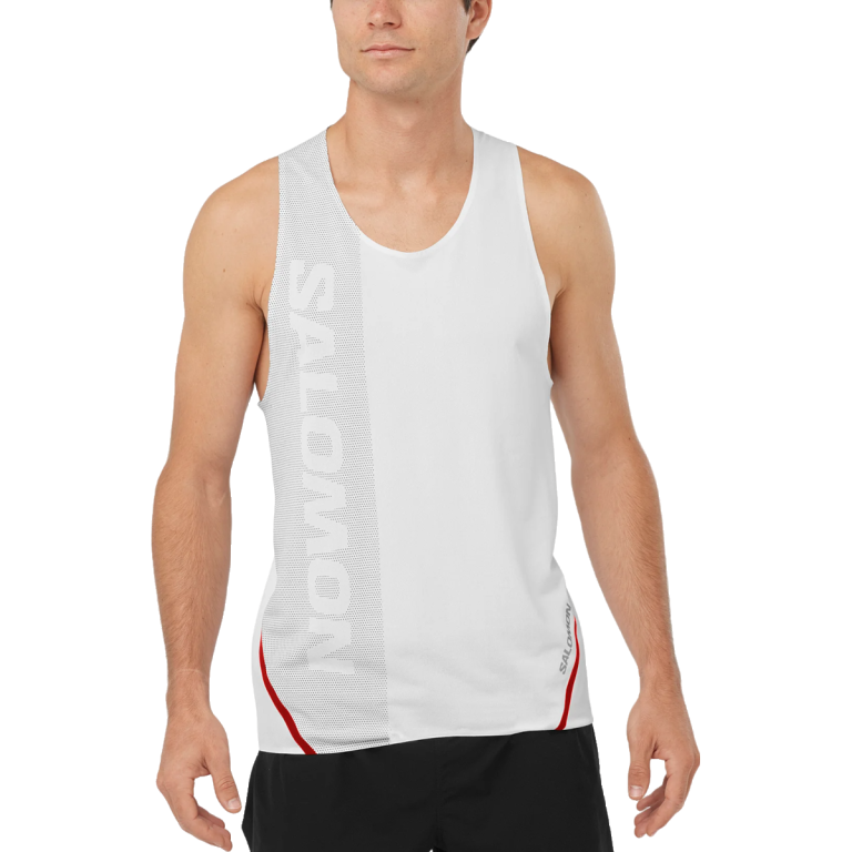 Майка Salomon S/LAB Speed Singlet M - білий