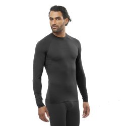 Термобілизна Salomon Essential Warm LS Top M - чорна