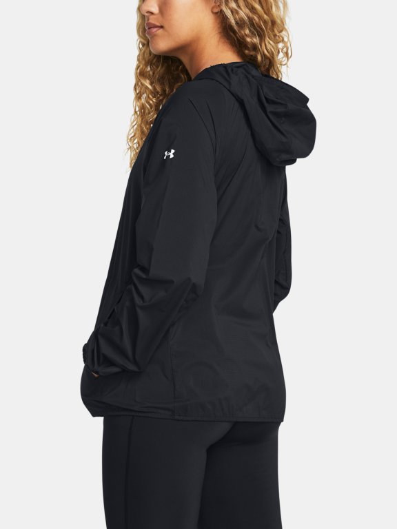 Bunda Under Armour LAUNCH LIGHTWEIGHT JKT-BLK