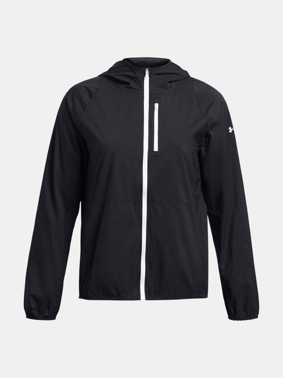 Bunda Under Armour LAUNCH LIGHTWEIGHT JKT-BLK