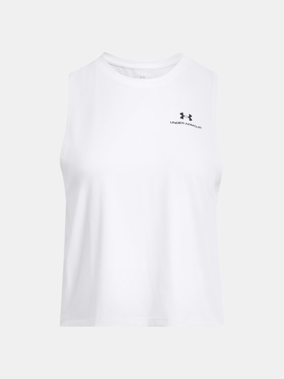 Майка Under Armour Vanish Energy Crop Tank-WHT