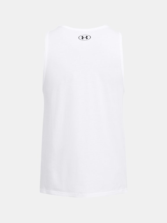 Майка Under Armour UA SPORTSTYLE LOGO TANK-WHT