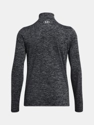 Футболка Under Armour Tech 1/2 Zip- Twist-BLK