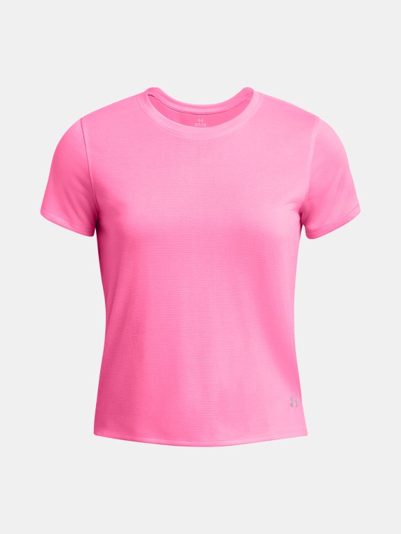 Футболка Under Armour UA Launch Shortsleeve-PNK