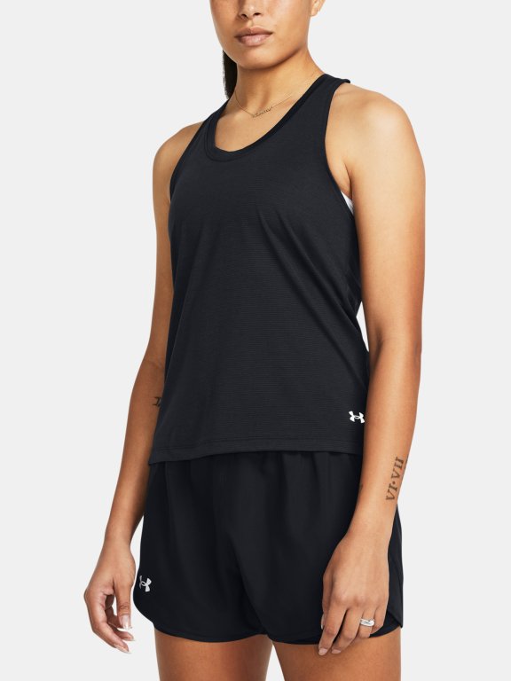Майка Under Armour UA Launch Singlet-BLK