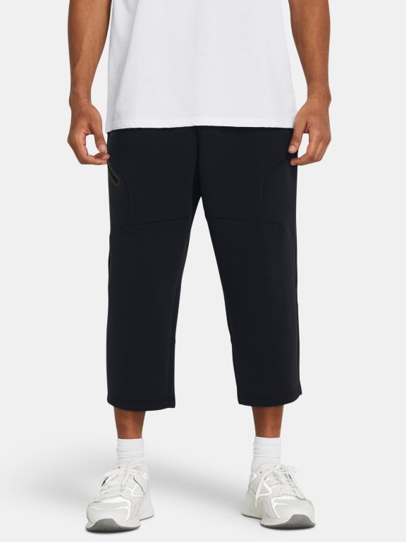 Спортивні штани Under Armour Unstoppable Flc Baggy Crop-BLK
