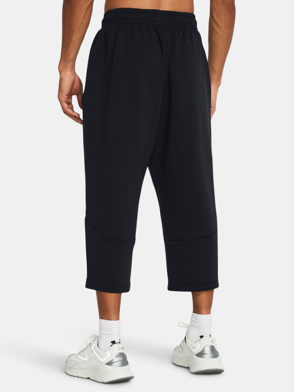 Спортивні штани Under Armour Unstoppable Flc Baggy Crop-BLK
