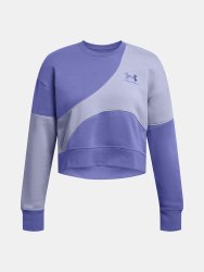 Світшот Under Armour Essential Fleece Crop Crew-PPL